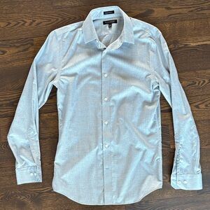 Men's Gray Dress Shirt